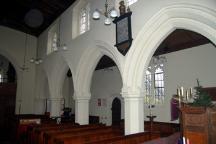 The north aisle and arcade December 2008